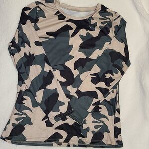 Camouflage Long Sleeve Shirt